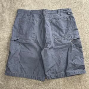 Men's CE Schmidt Cargo Carpenter Shorts Blue Size 40" Workwear Y2K Skater